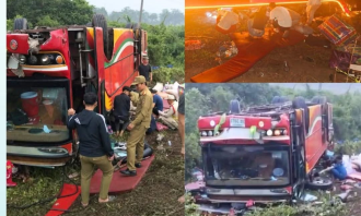 Pakse-Vientiane Bus Overturns in Bolikhamxay: 8 Fatalities Confirmed